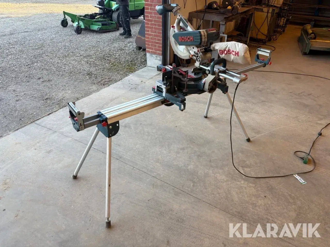 Billede 7 - Kap-/gearingssav Bosch GCM 12 SD med bord