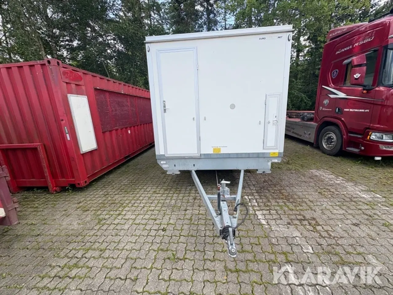 Billede 2 - Toilet trailer med 10 toilletter Eurowagon 2052-73
