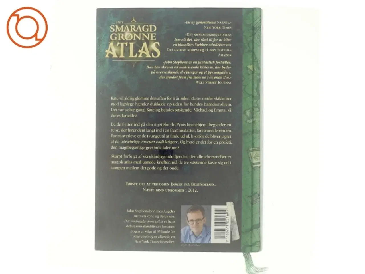 Billede 3 - Det smaragd grønne atlas af John Stephens (Bog)
