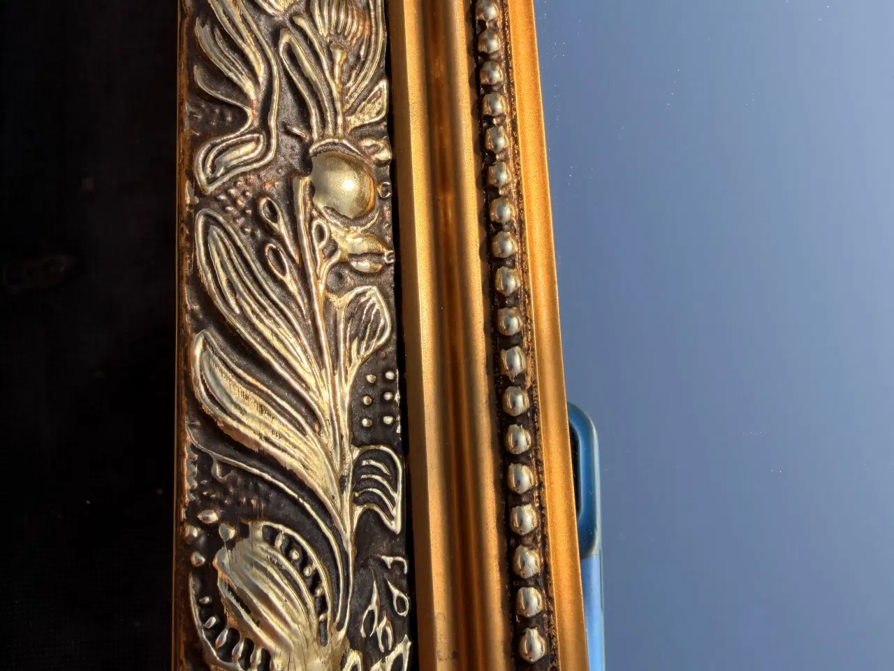 Billede 4 - Spejl 240x70cm med “guld” ramme