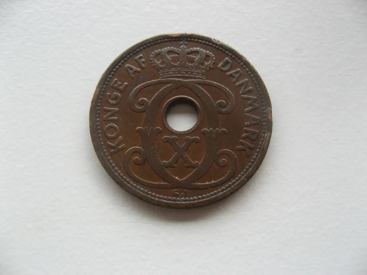 Billede 2 - Flot kobber 2 øre 1926HCN, den svære