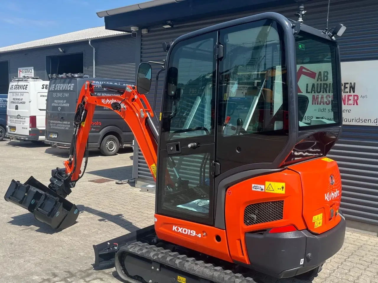 Billede 2 - Kubota KX019-4 Rotortilt! Kun kørt 352timer