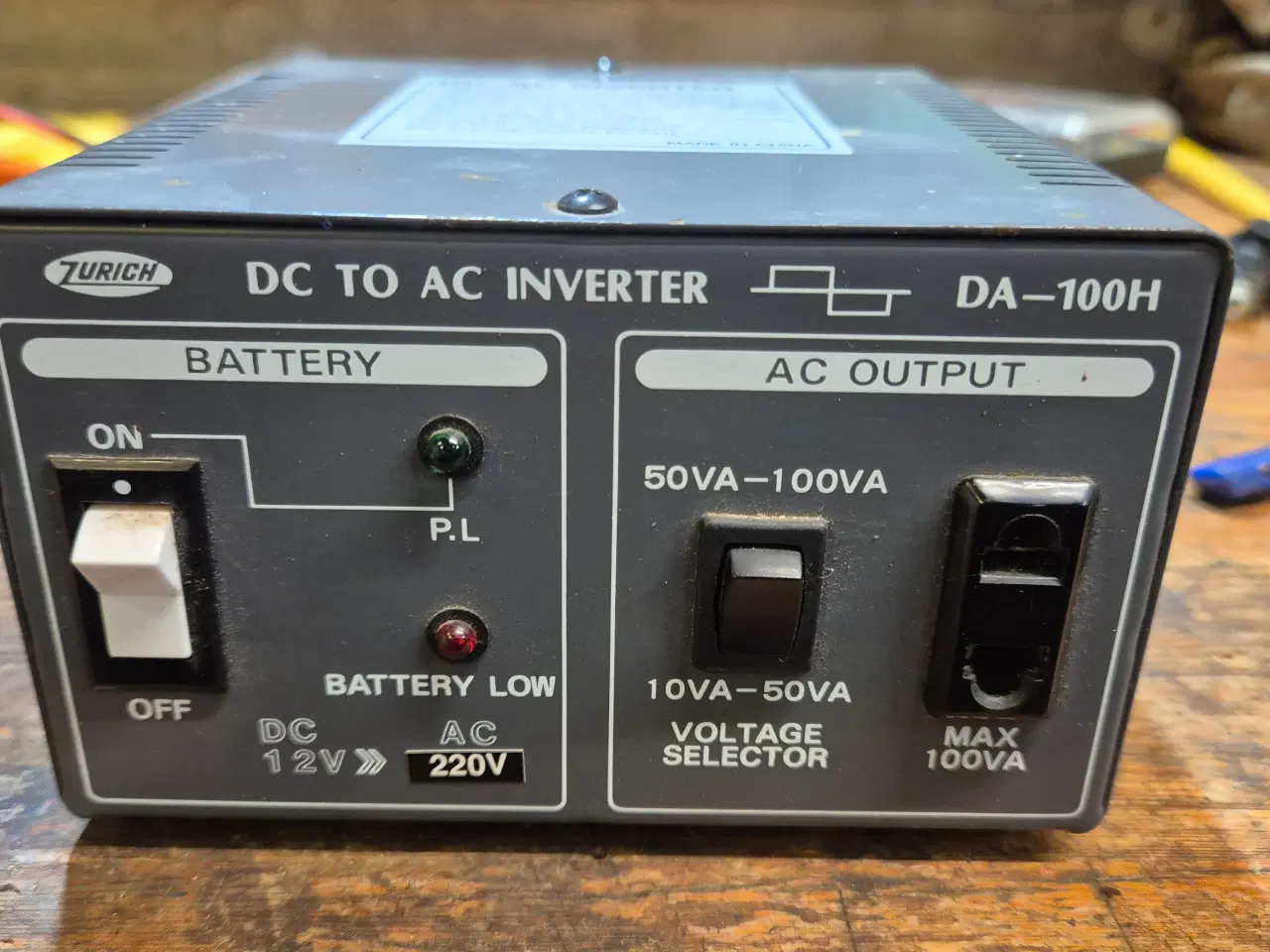 Billede 3 - Variabel AC-strømforsyning + DC-til-AC inverter