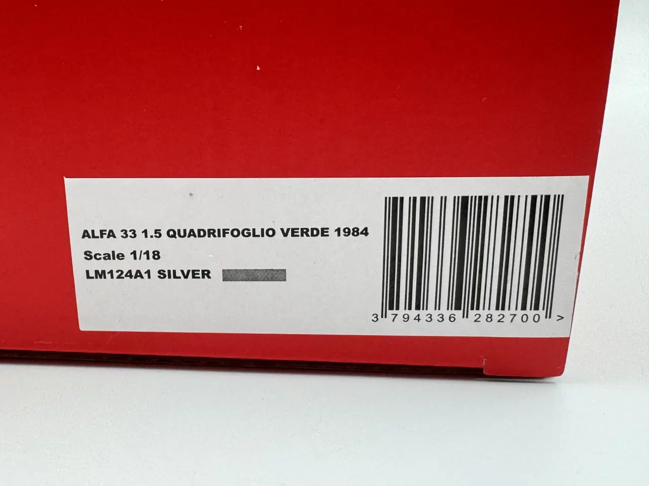 Billede 13 - 1984 Alfa Romeo 33 1.5 QV 1:18