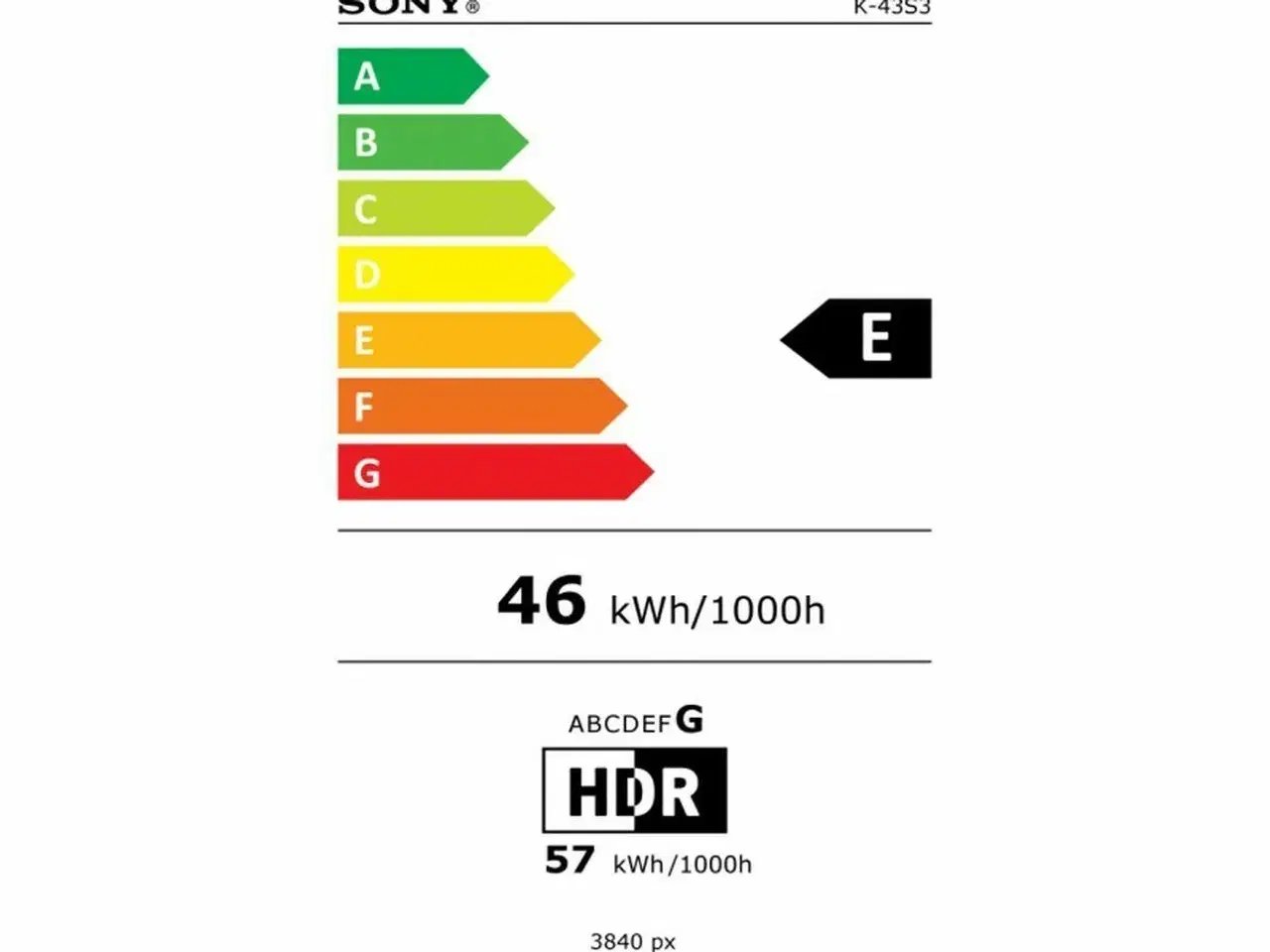 Billede 15 - Smart TV Sony 43" K43S35BP - 4K Ultra HD LED med HDR og Dolby Vision