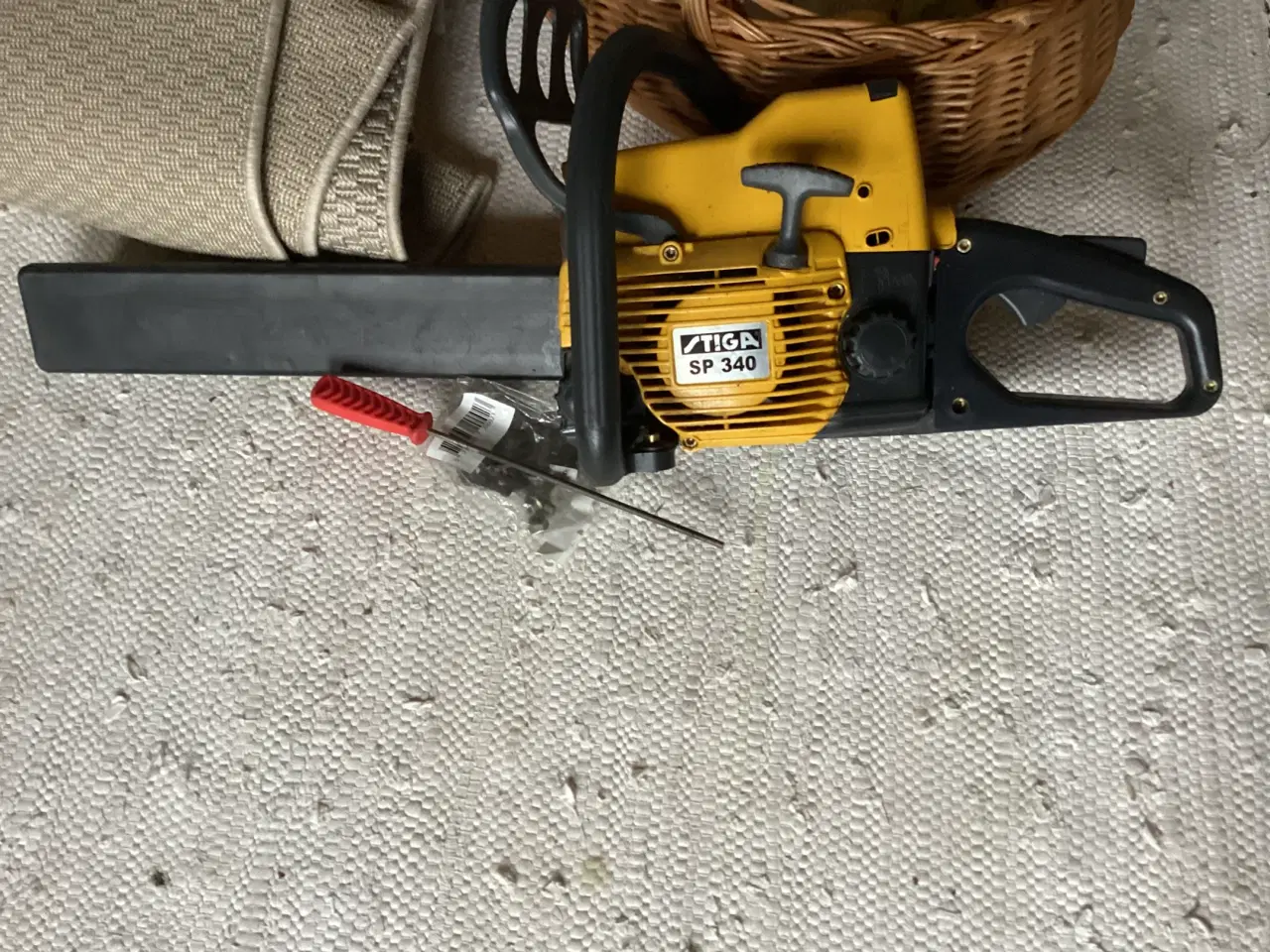 Billede 1 - Stiga motorsav SP340, Virker godt.