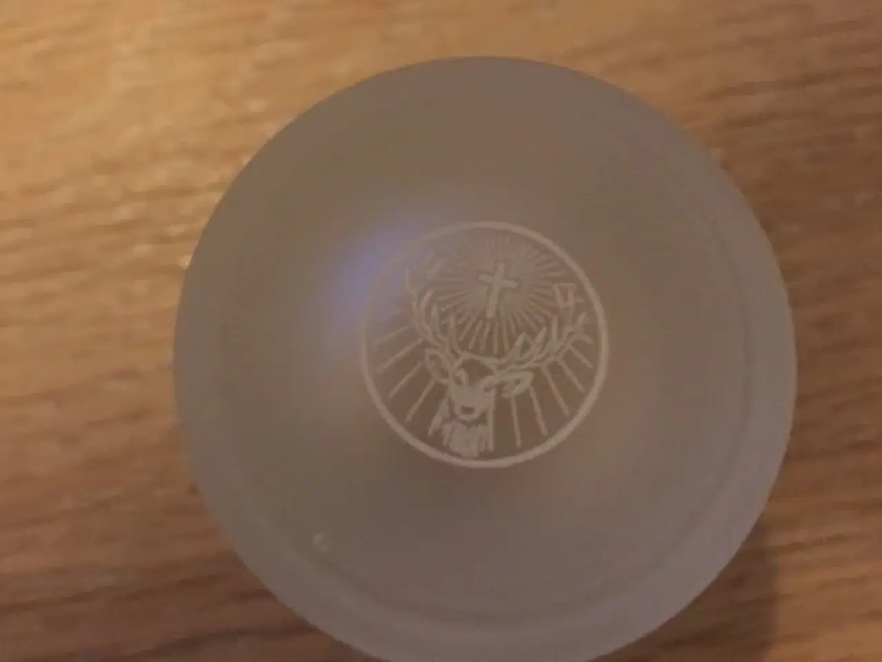 Billede 2 - Jägermeister Shotglas 2 cl Frostet Glas Til salg