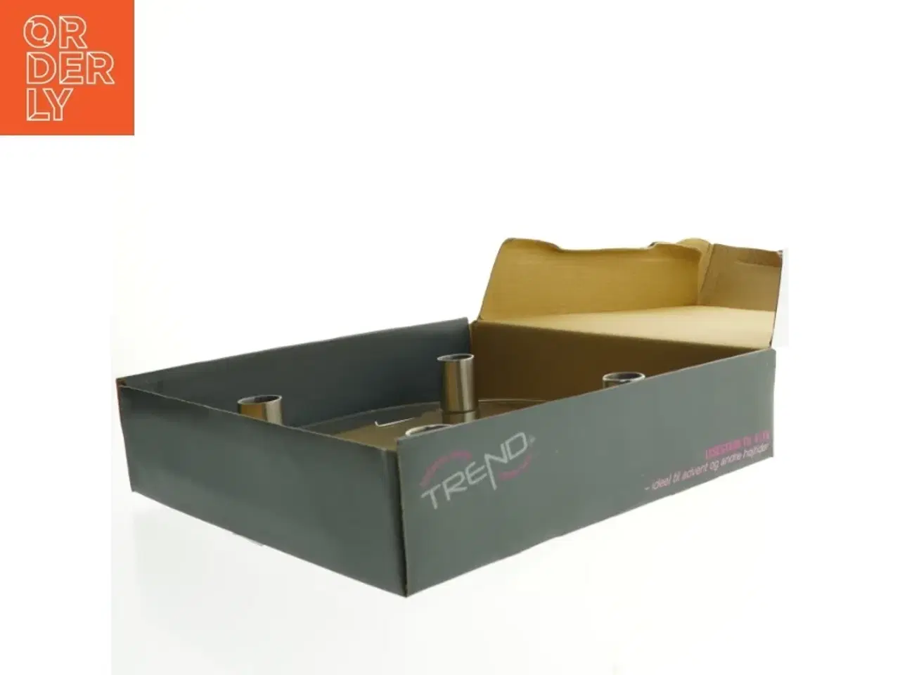 Billede 4 - 2 stk lysestage til 4 lys - advent (str. 28 x 28 cm)
