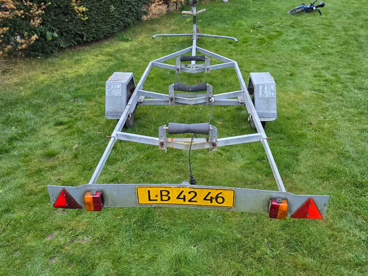 Billede 1 - Ophalervogn med spil og lygtebom