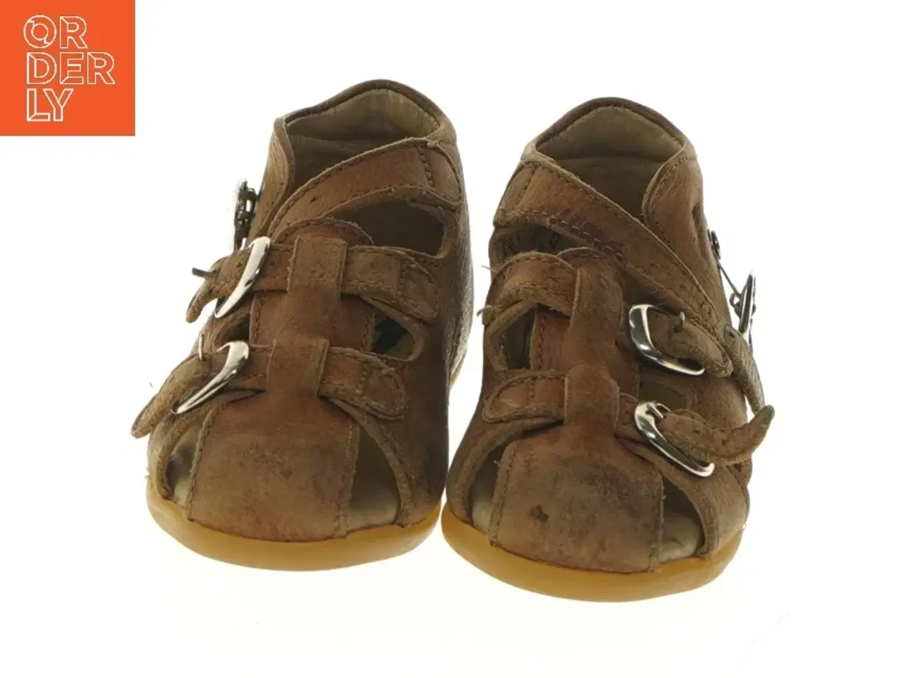 Billede 5 - Brune sandaler til børn fra Rap (str. 19 )