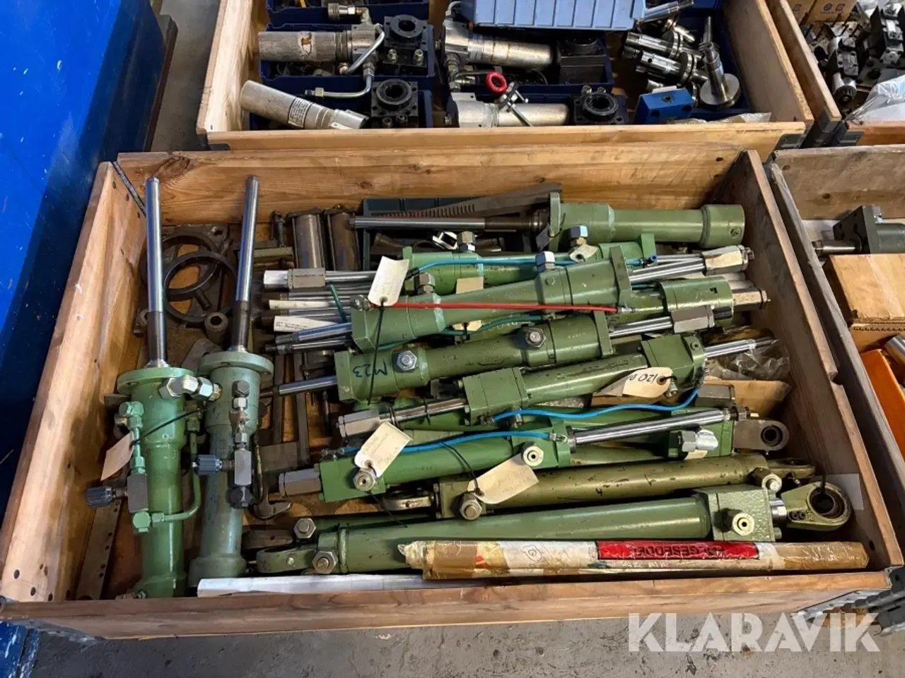 Billede 4 - Hydraulik-komponenter - 13 paller