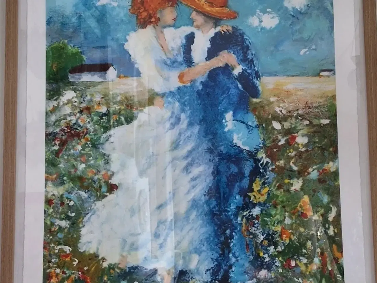 Billede 2 - Smukt litografi – købt i galleri i Stockholm