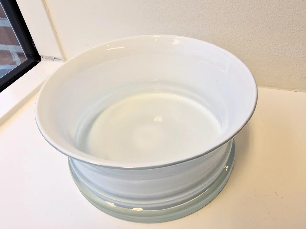 Billede 5 - Stor Holmegaard frugtskål.