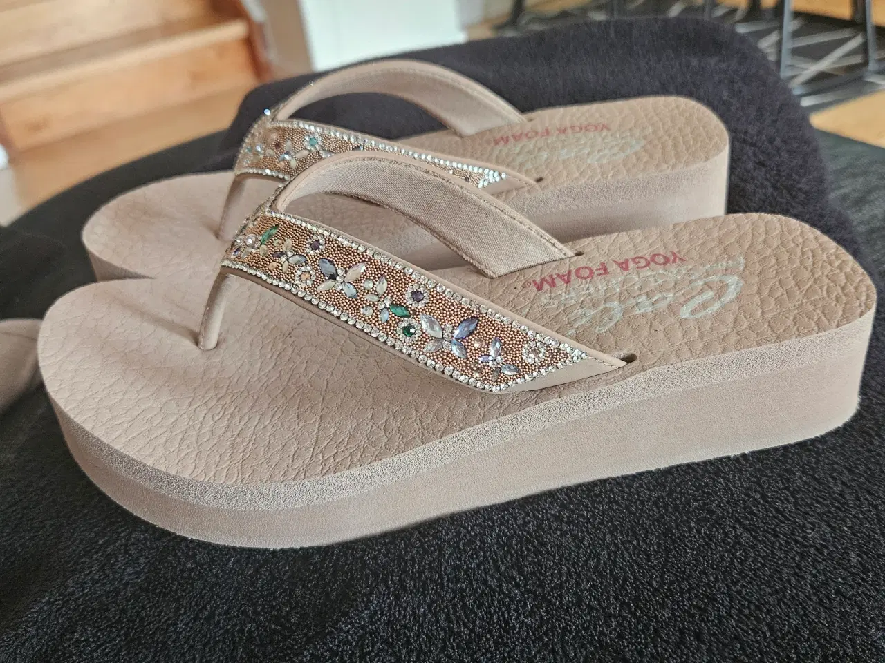 Billede 2 - SKECHERS FLIP FLOP SANDALER 