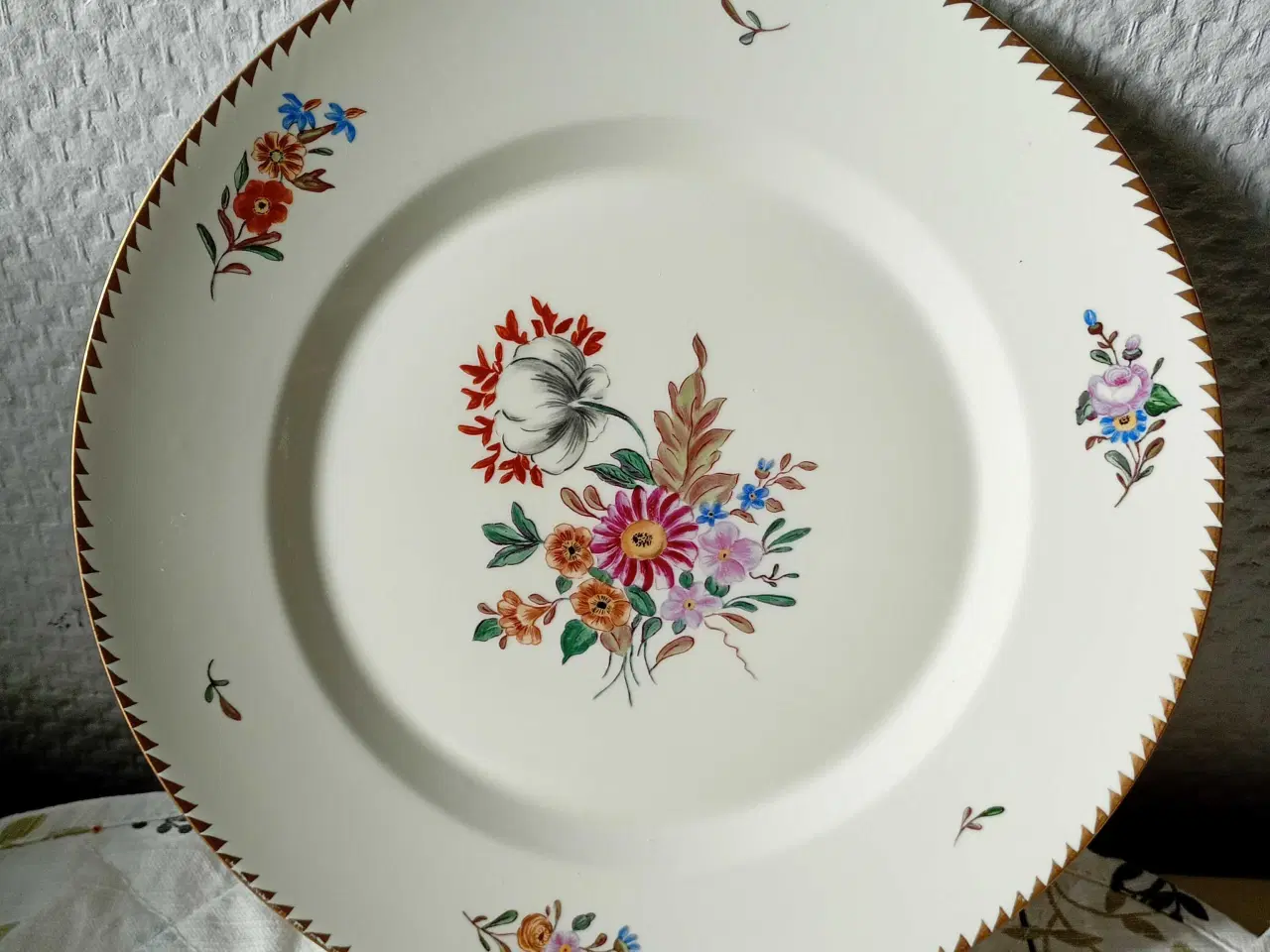 Billede 4 - 12 spise tallerkner fra Royal Copenhagen