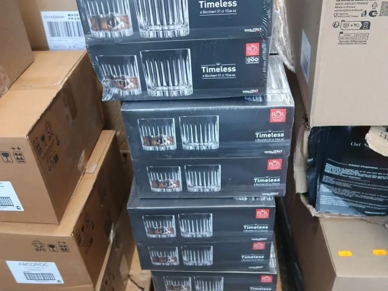 Billede 1 - 48 stk. glas RCR Cristalleria Italiana Timeless