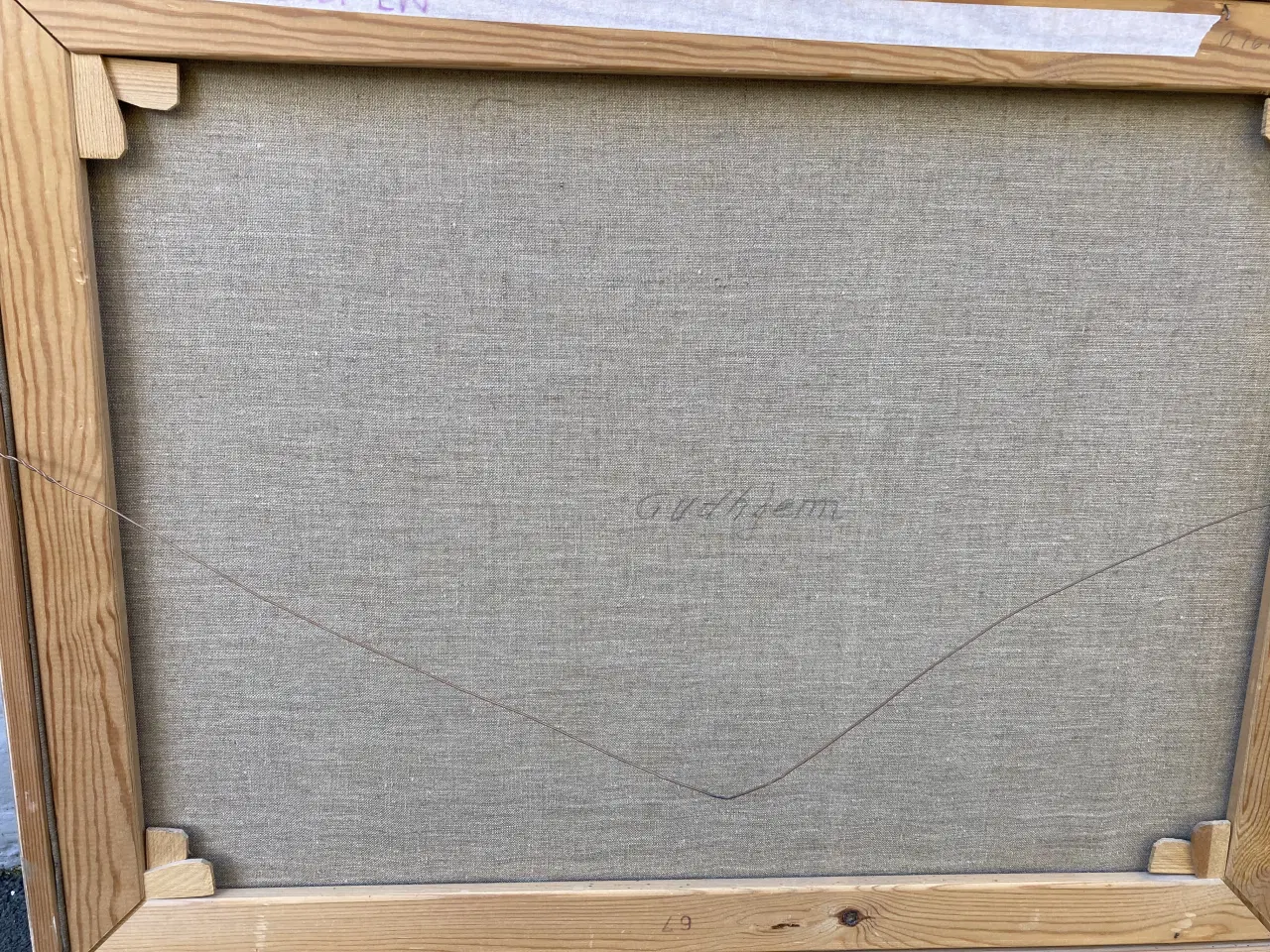 Billede 4 - Maleri Louis Bendtsen bornholm