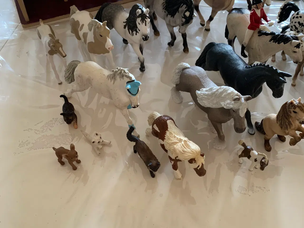 Billede 3 - Schleich heste og andre dyr fra schleich og stald