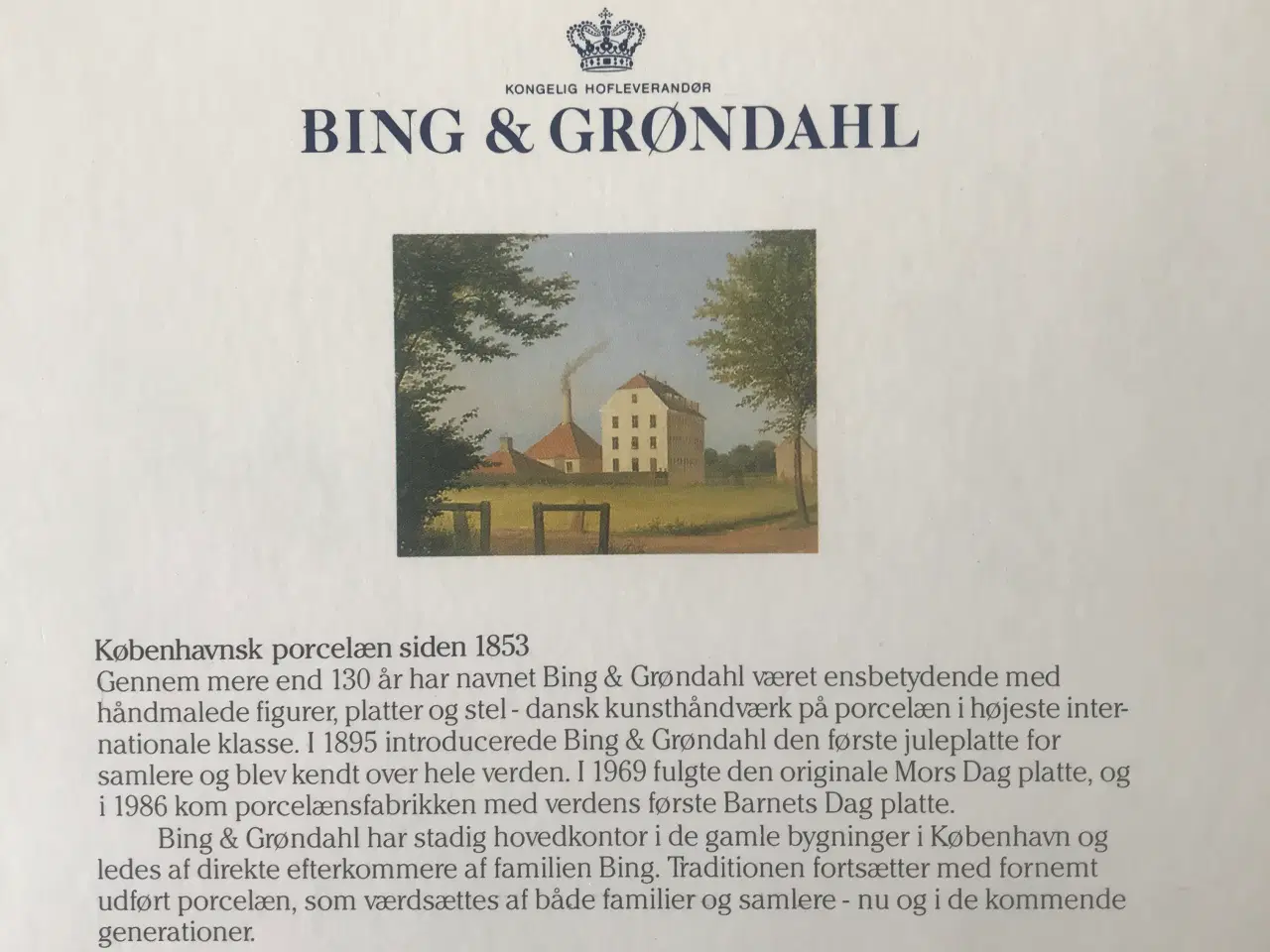 Billede 5 - Bing og Grøndahl