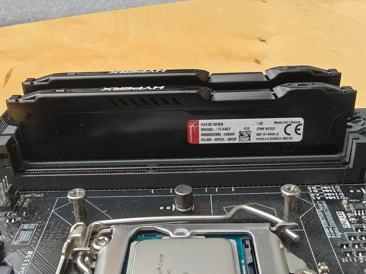 Billede 2 - CPU+Bundkort+Ram+Køler