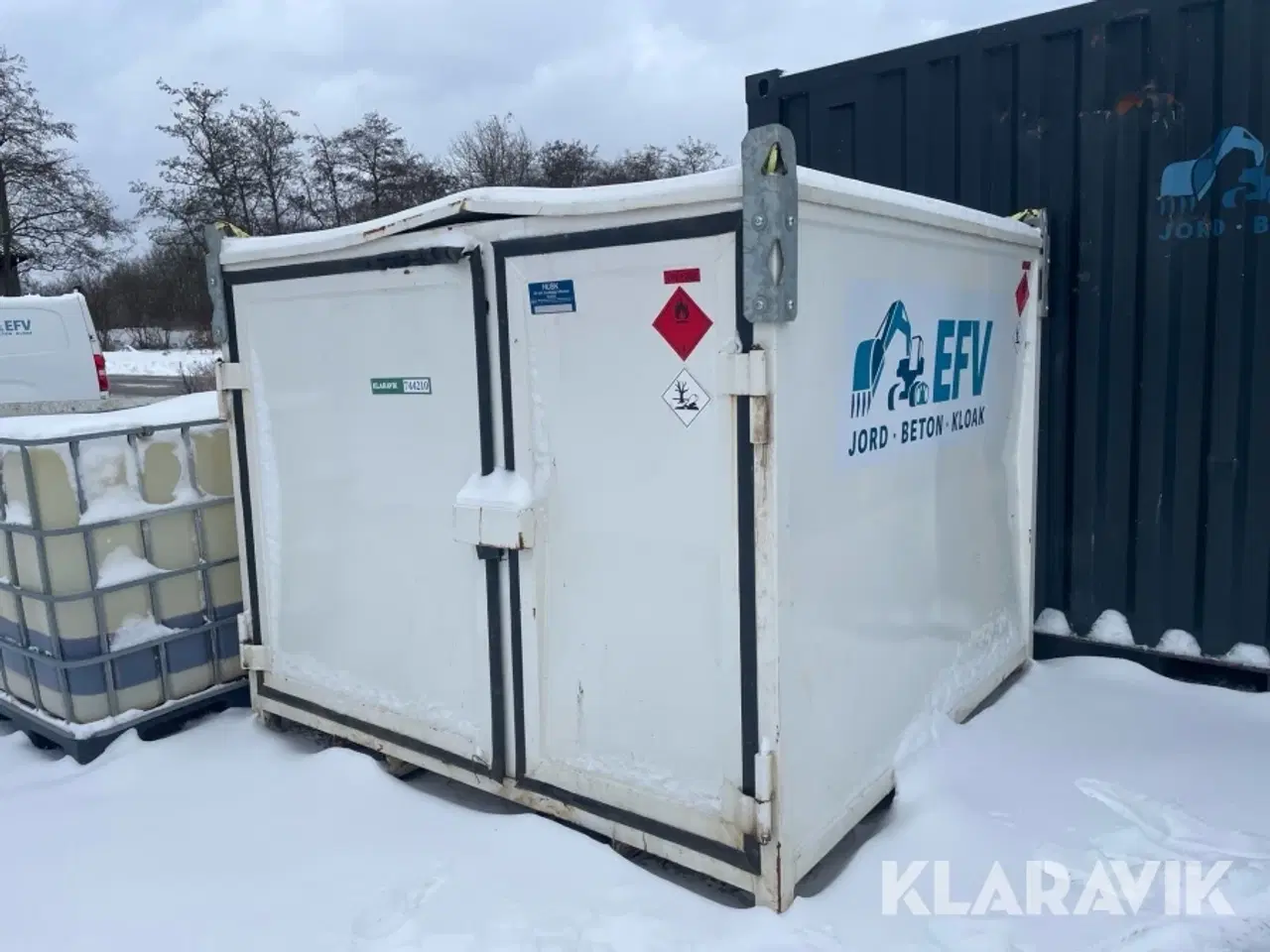 Billede 1 - Container med diesel tank