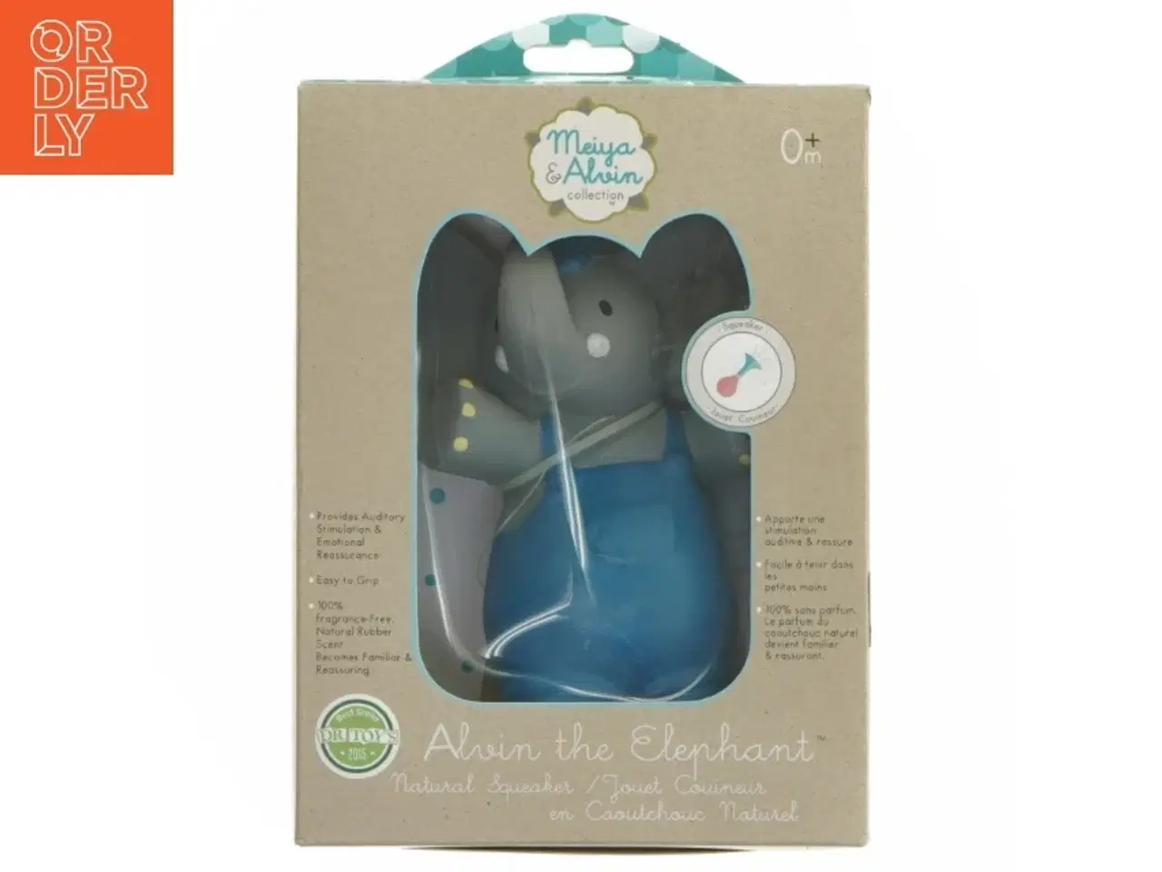 Billede 1 - Meiya & Alvin naturgummibamse fra Meiya & Alvin (str. 20x15 cm)