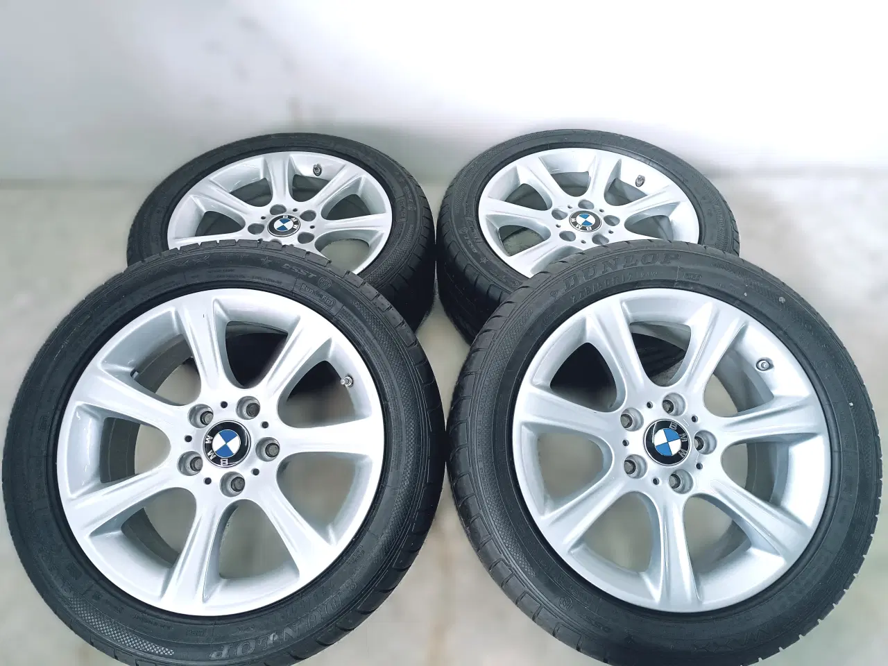 Billede 3 - 5x120 17" IS/ET37 nav 72,6ø BMW sommersæt inkl.TPM