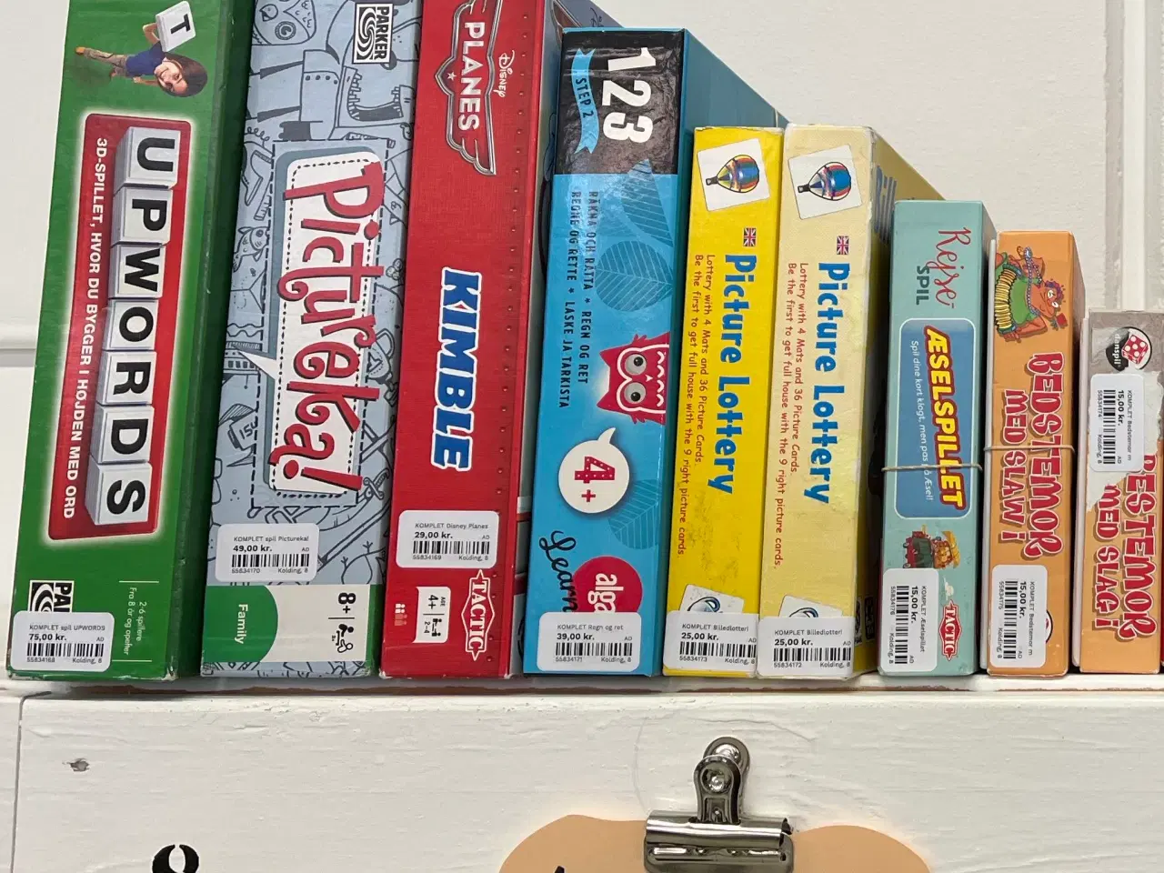 Billede 1 - KOMPLETTE spil - koster fra 10-75 kr. 