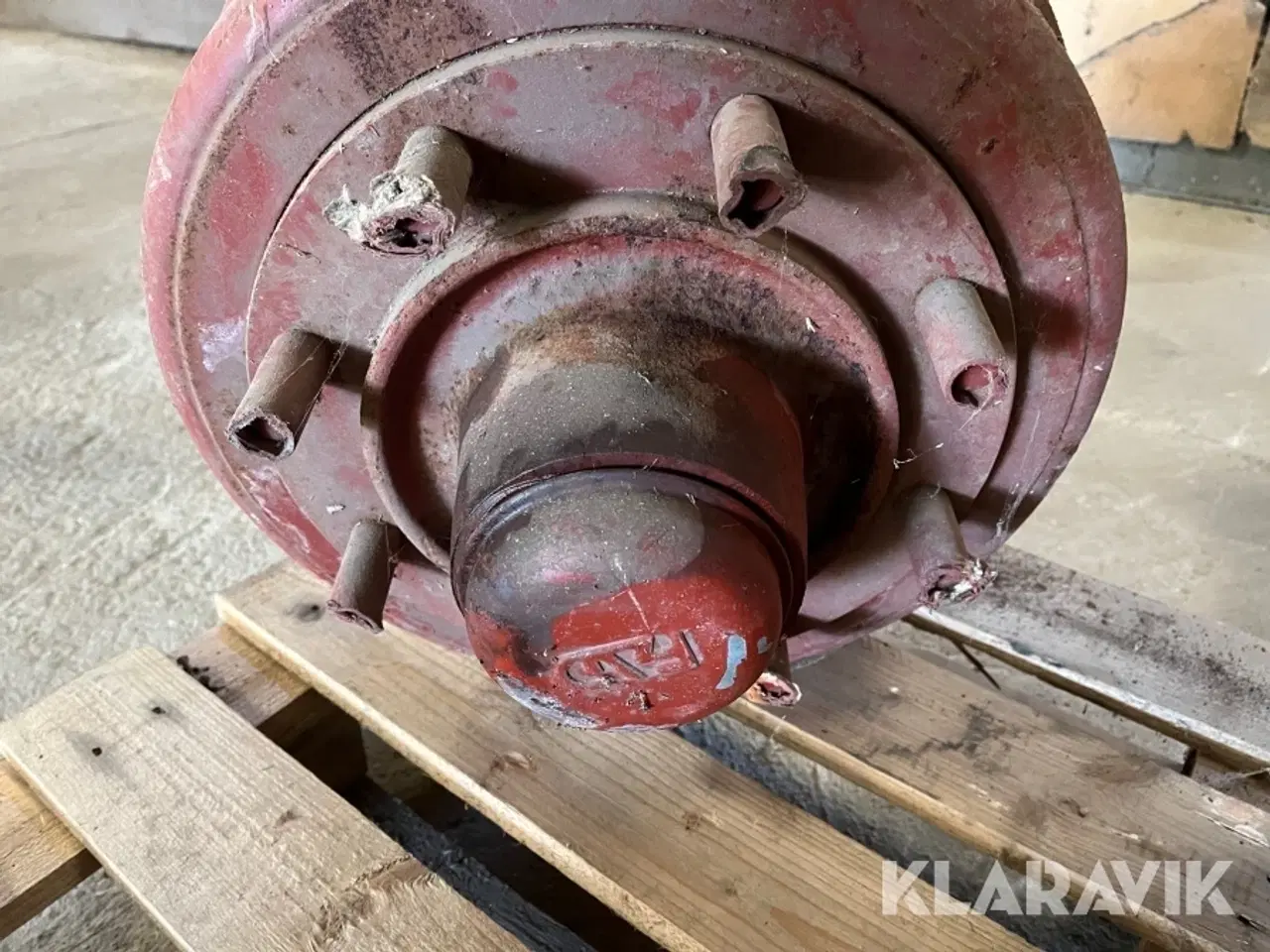 Billede 3 - 2 vognnav med bremser FAD 450 mm / 8 x 105 mm