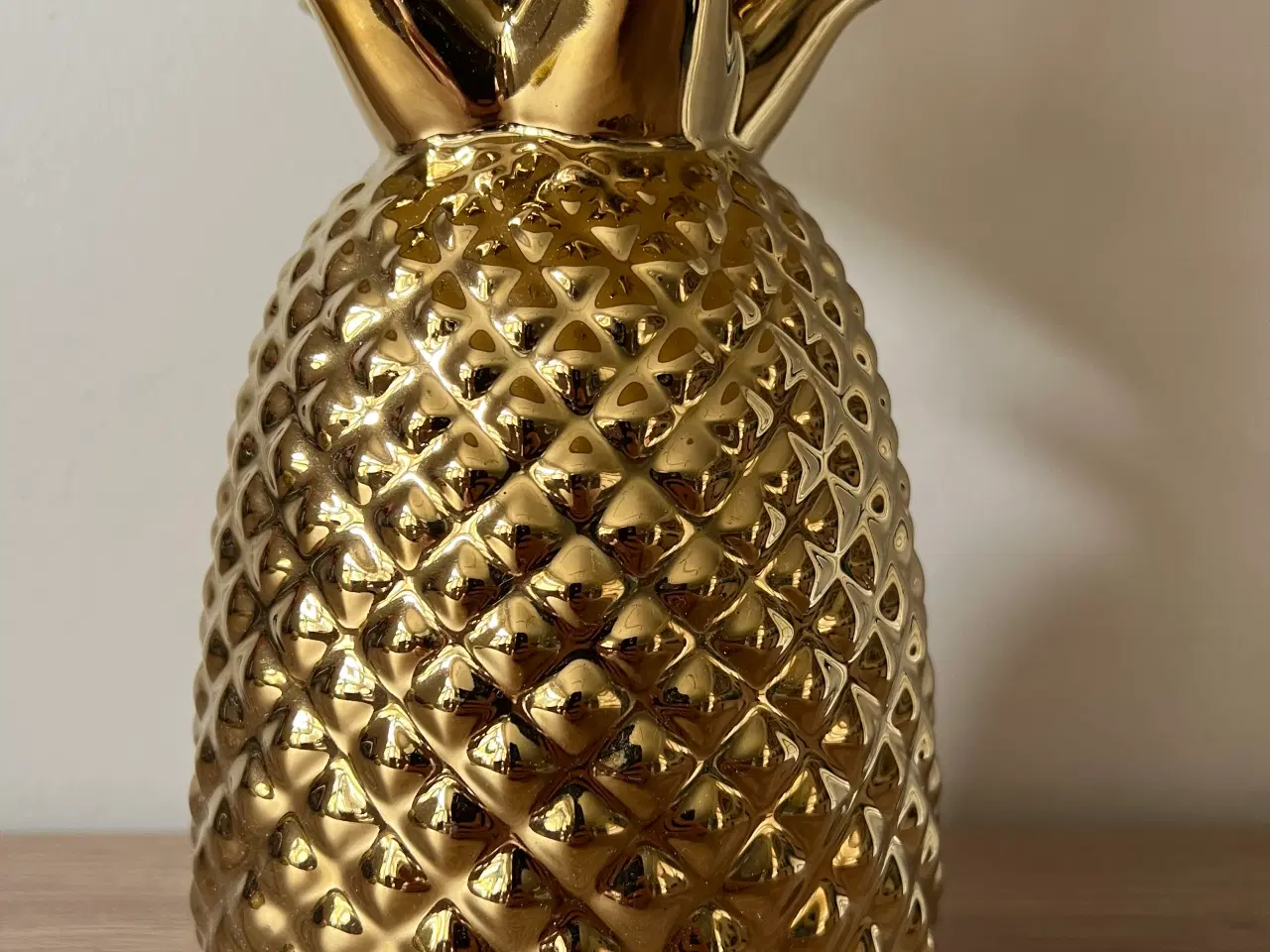 Billede 3 - Stor smuk ananas lampe 