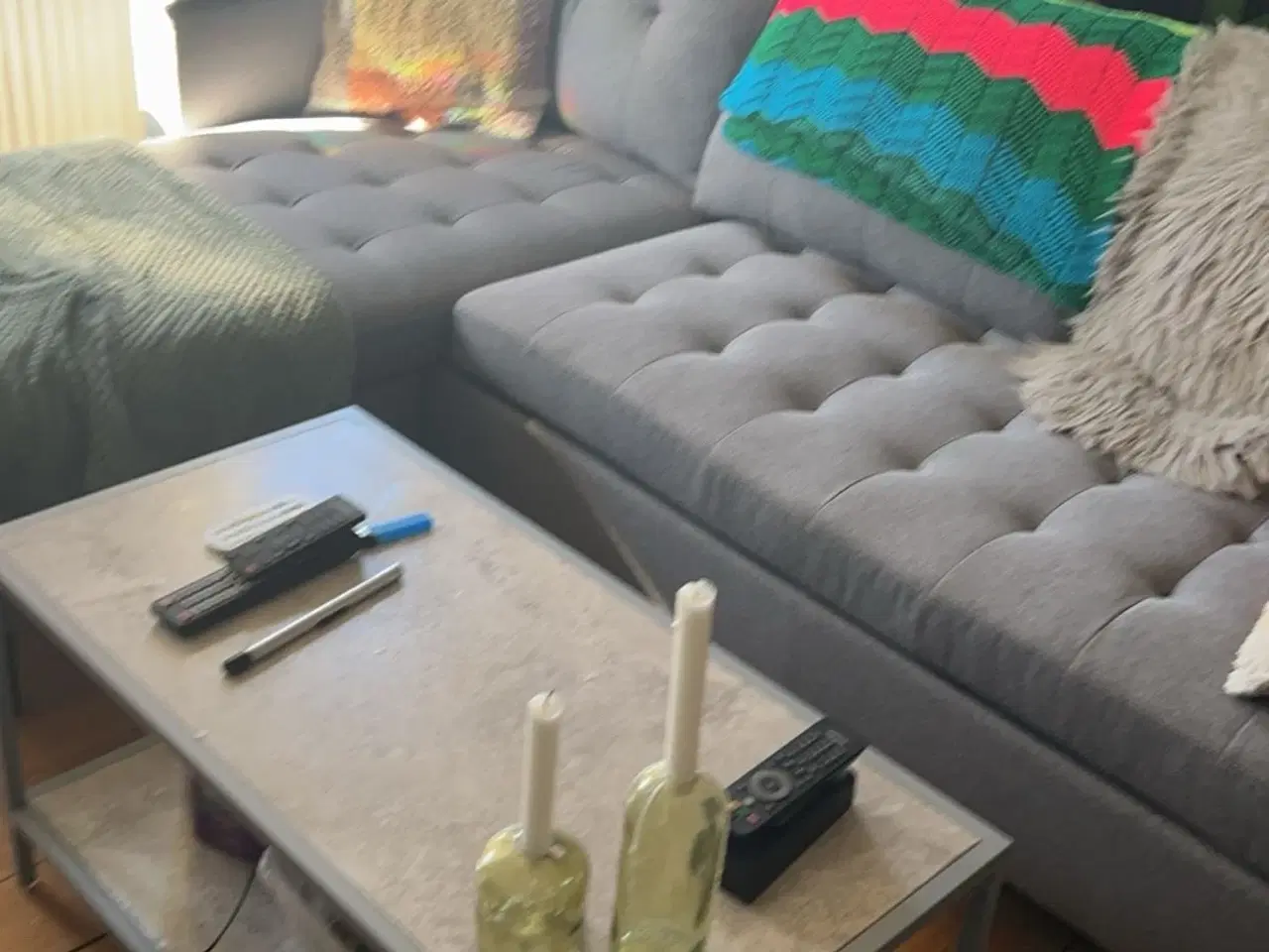 Billede 1 - Sofa og sofabord