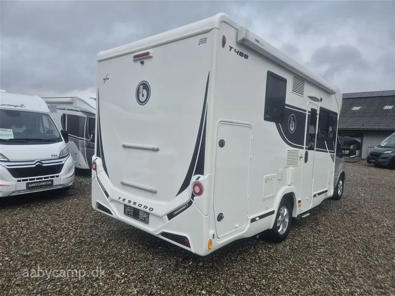 Billede 2 - 2022 - Benimar Tessoro T488   NK Pakke. Automatgear. solceller. markise. Lithium batteri. Inverter. indgangstrin. Undervognsbehandlet. støtteben bag. Webasto Dieselfyr.