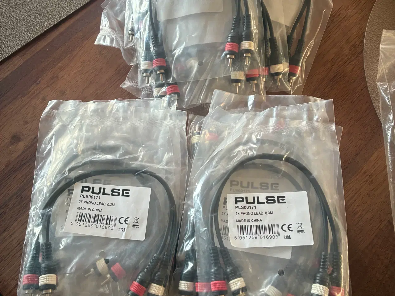 Billede 2 - Phono kabel L+R 30cm