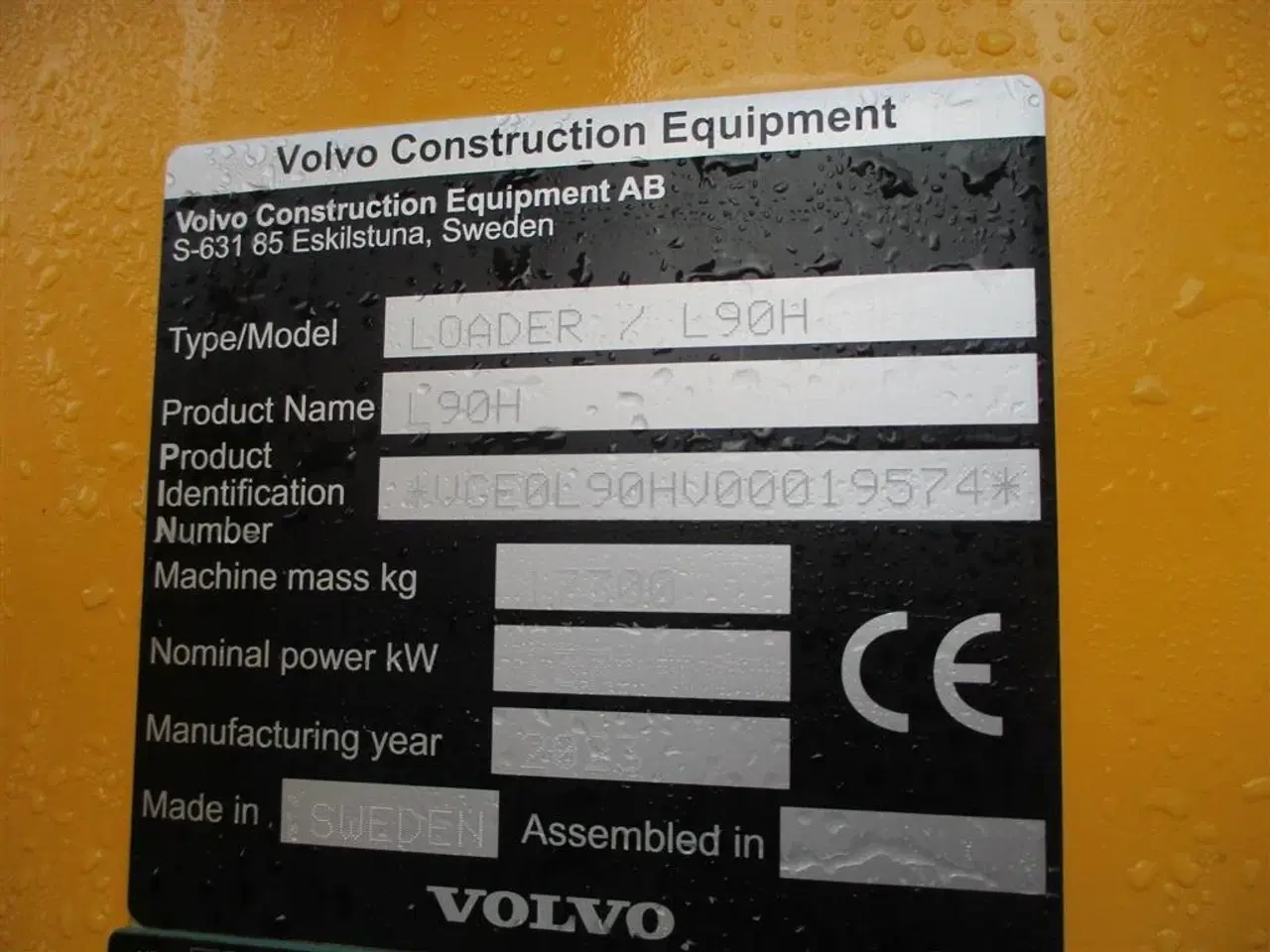 Billede 18 - Volvo L 90 H DK-Maskine med CDC, BSS, Lock-UP, 650mm hjul & centralsmørring