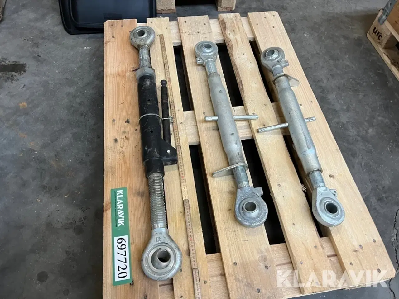 Billede 2 - Topstænger 3 styk