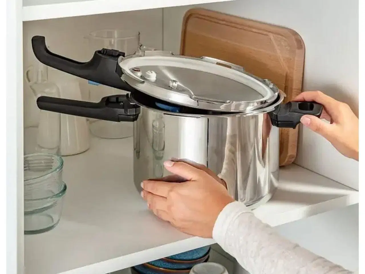 Billede 3 - Tefal Trendy+ trykkoger 6 l - rustfrit stål