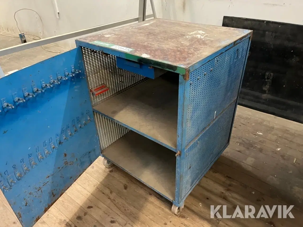 Billede 7 - Arbejdsbord, pladevogn og materielvogn