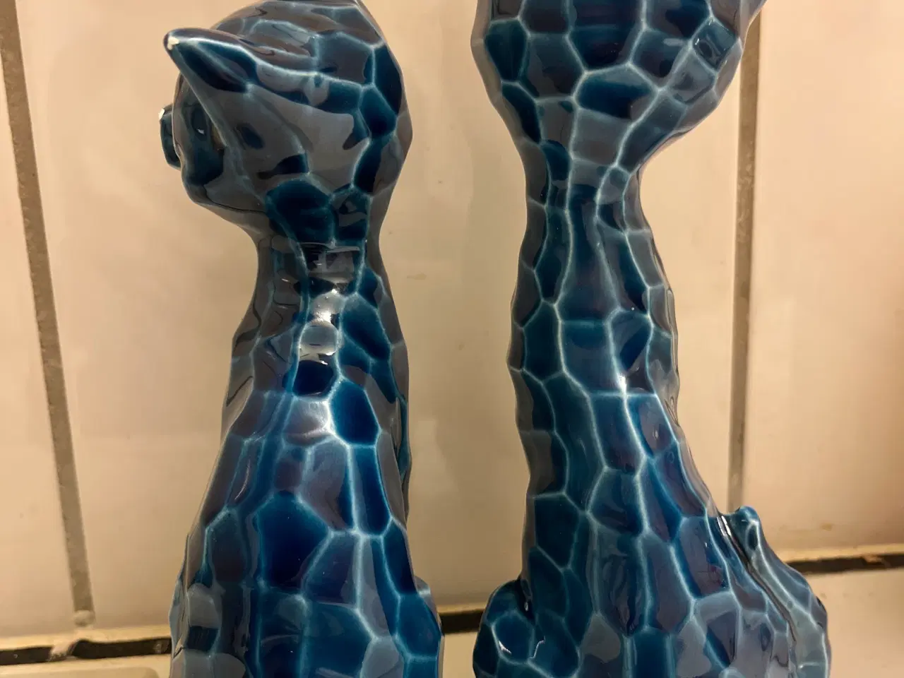 Billede 2 - kattefigurer blå EIHO japan