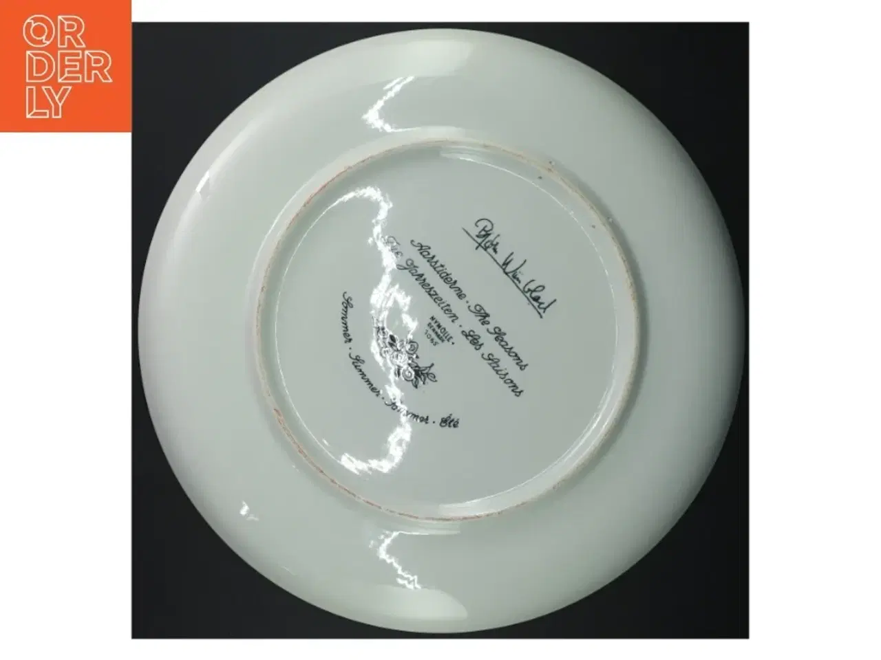 Billede 4 - Bjørn Wiinblad fad  (str. Ø. 35 cm)