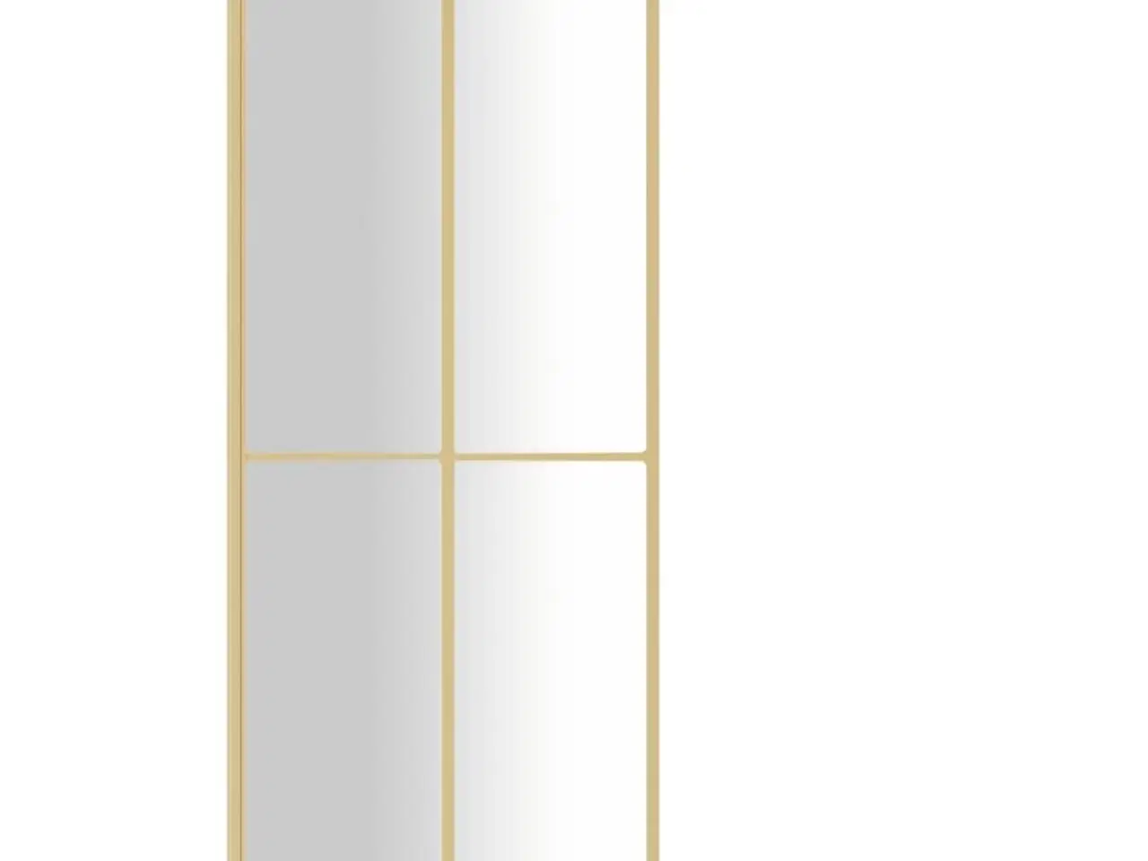 Billede 5 - Brusevæg 90x195 cm klart sikkerhedsglas guldfarvet