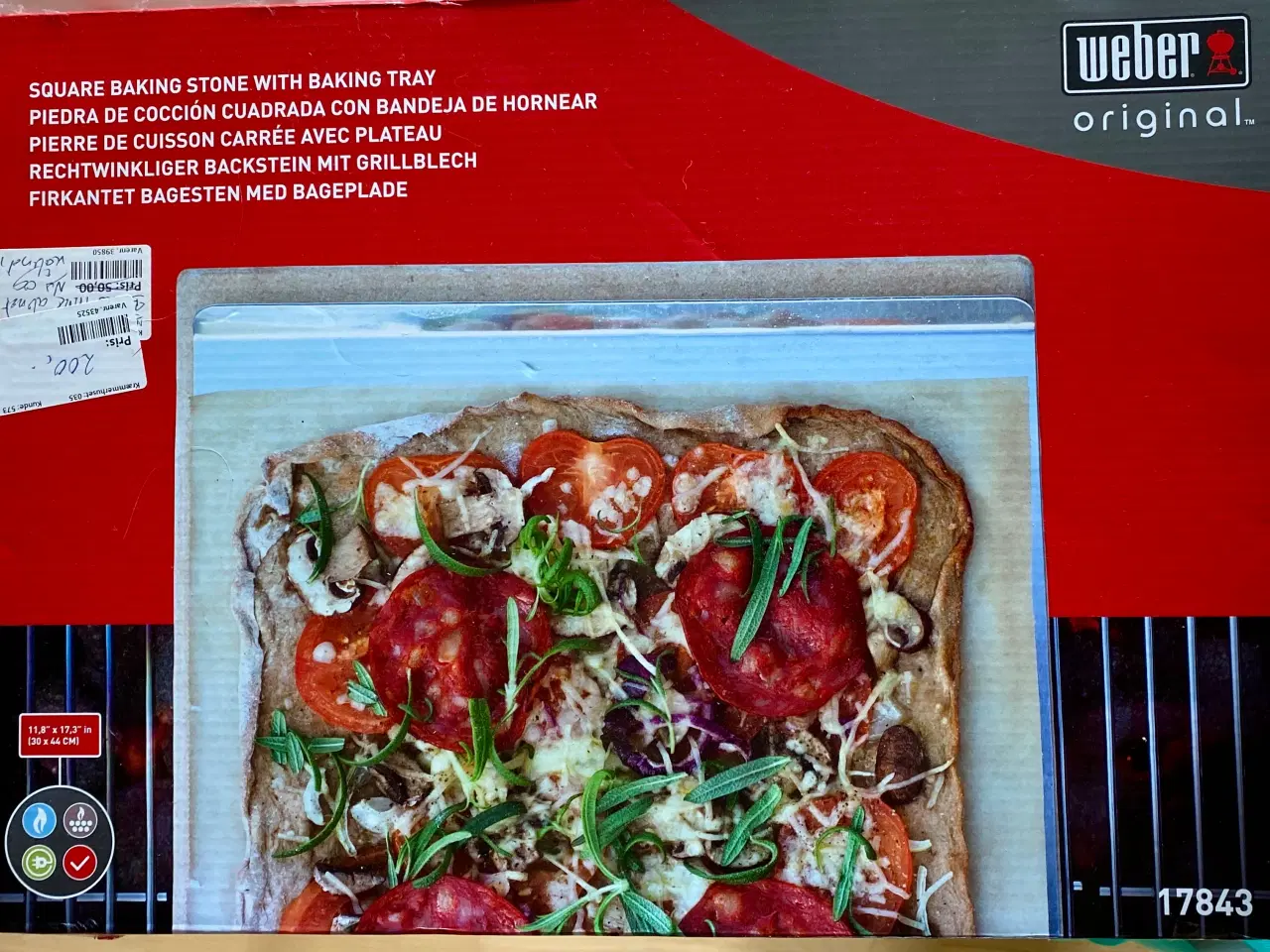 Billede 1 - Ny ubrugt Weber bagesten
