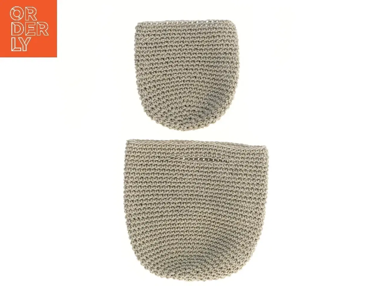 Billede 1 - Håndlavede kurve (str.  25x25 & 18x19,5 cm)