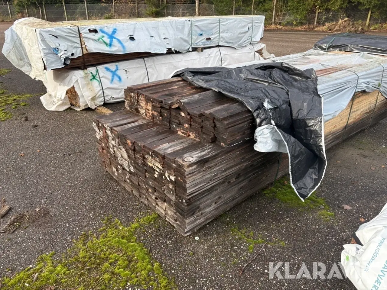 Billede 1 - Lot: forskallings brædder 3 paller