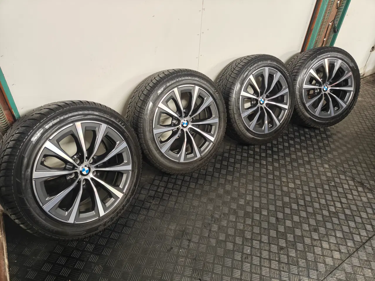 Billede 5 - 5x112 bmw fælge 17 vinterdæk 3200kr kan leveres 