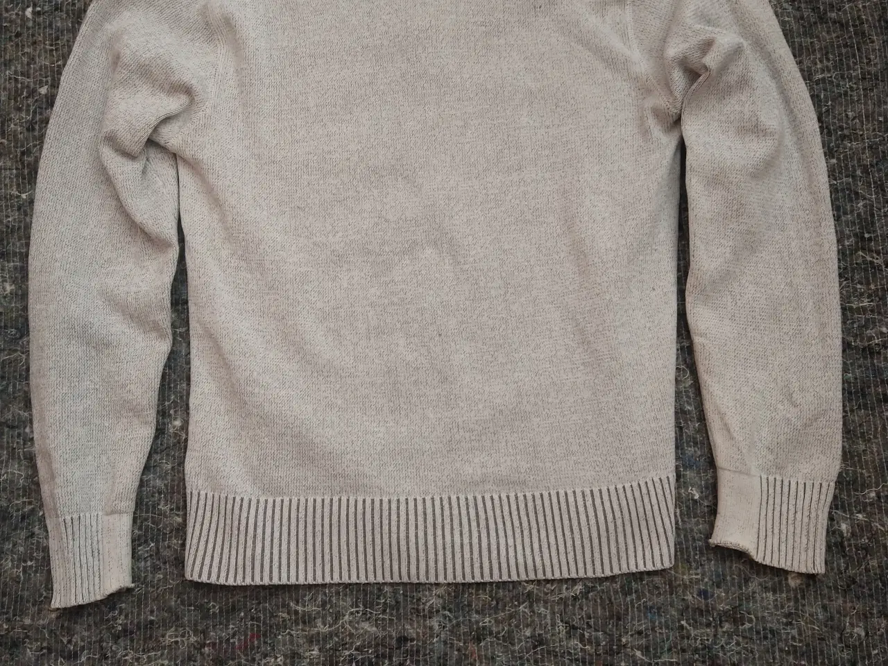 Billede 4 - Sweater strik-trøje, str. XL, hvid