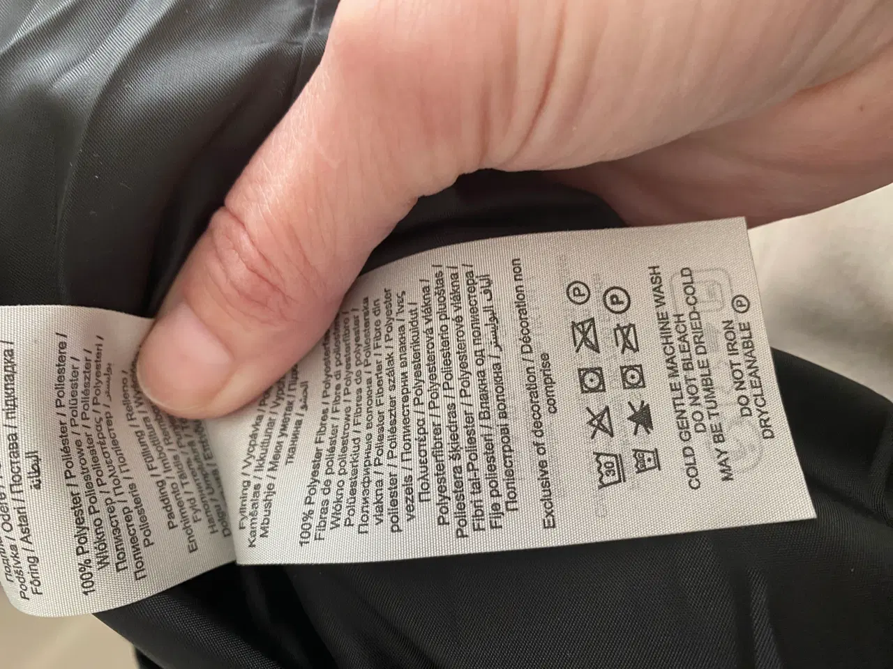 Billede 4 - Ny sort vinterjakke 