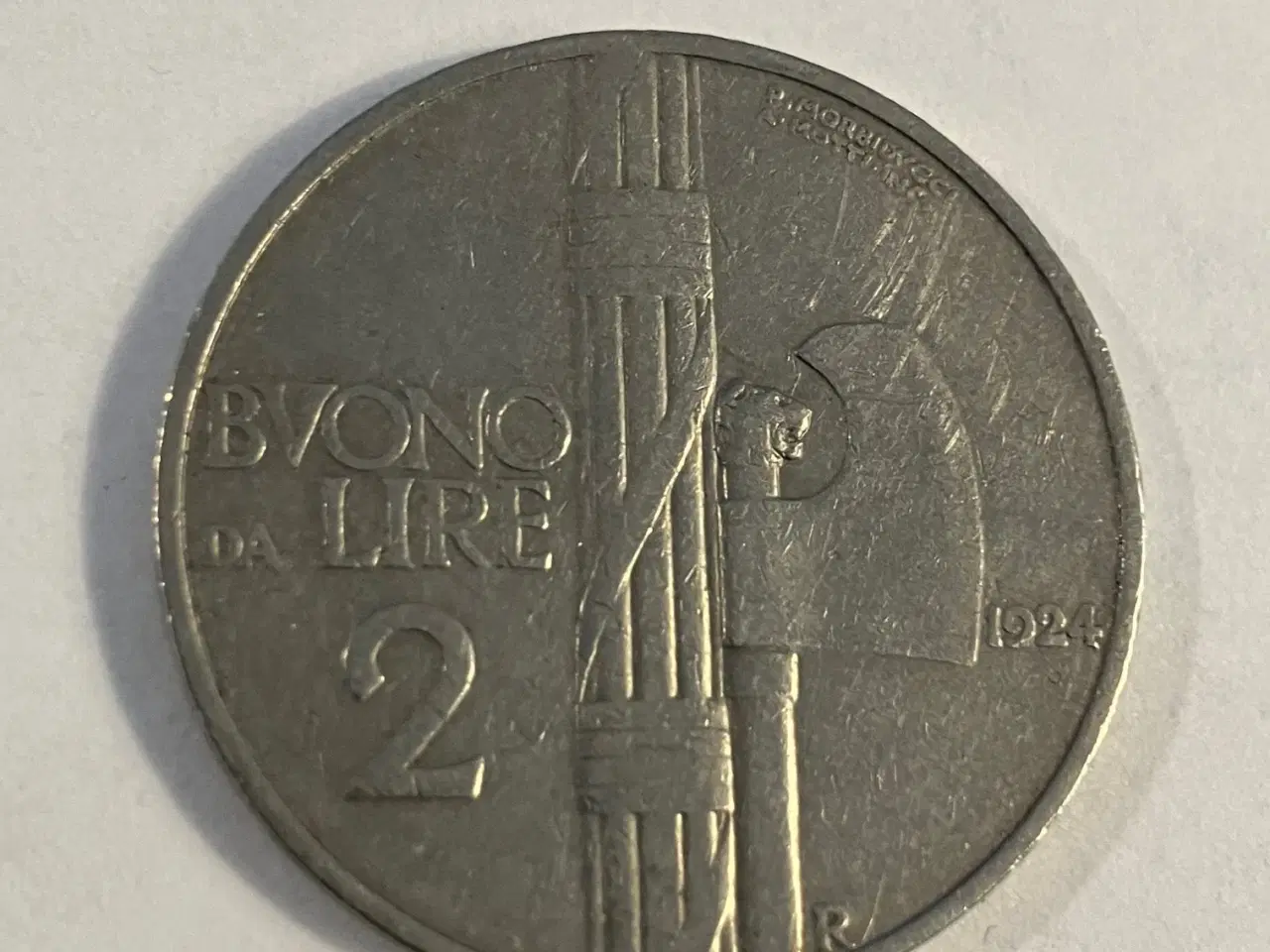 Billede 1 - 2 Lira Italy 1924