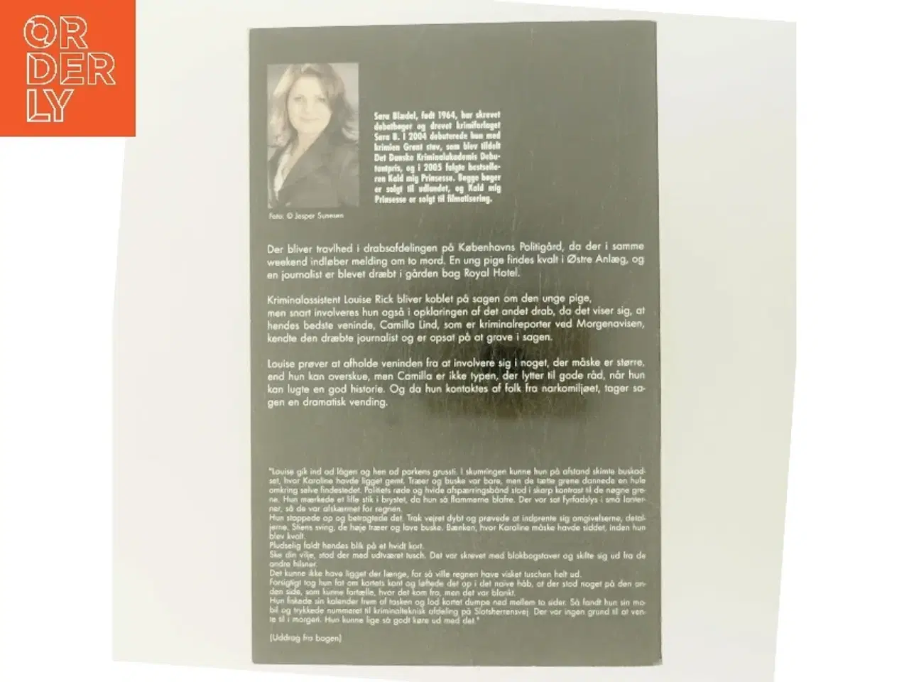 Billede 3 - Grønt Støv af Sara Blædel (Bog)