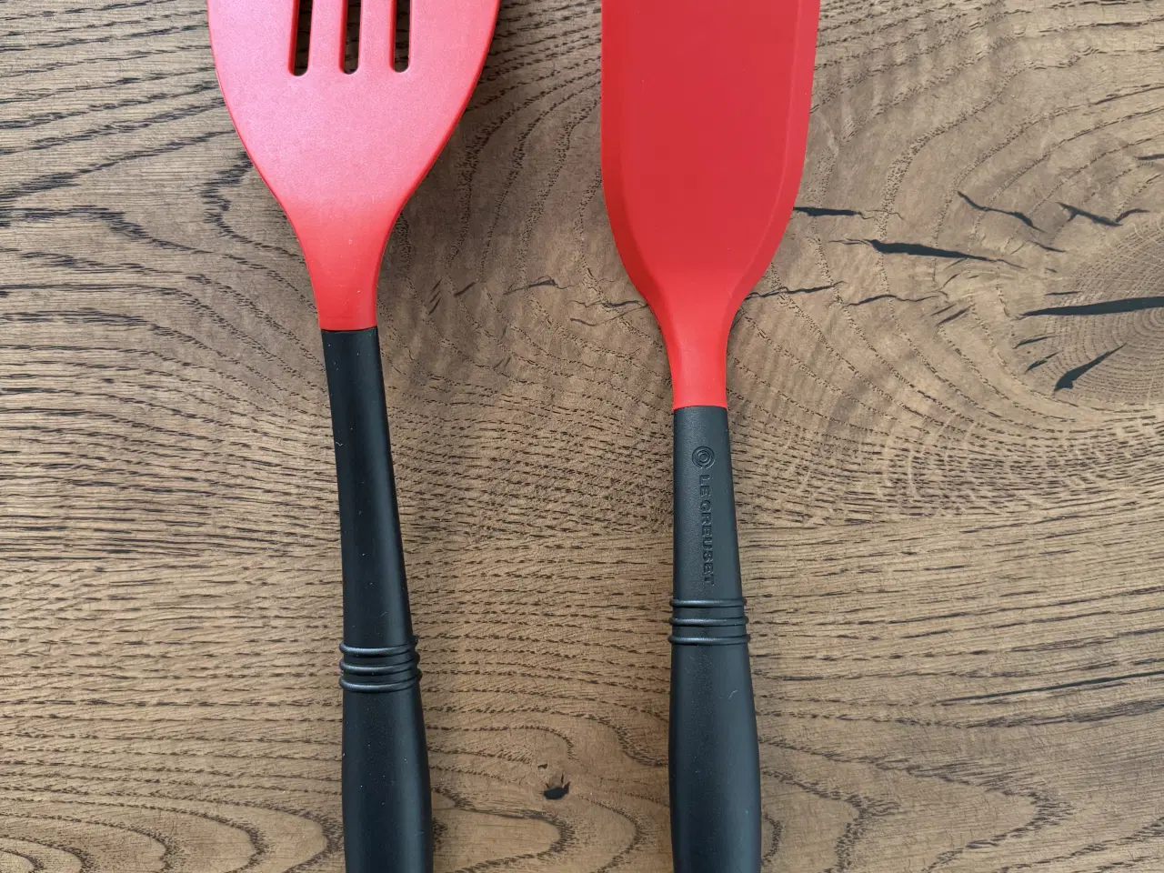 Billede 1 - Le Creuset Grydeskeer og stegepalet
