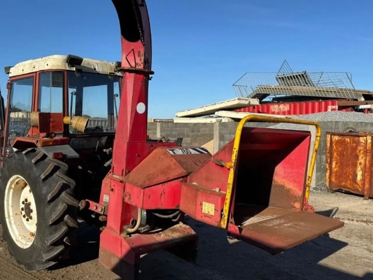 Billede 5 - Fiat / New Holland 45-66S -12/1 Maskinsæt med Frontlæsser & Flishugger